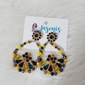 NWT* MARDI GRASS EARRINGS